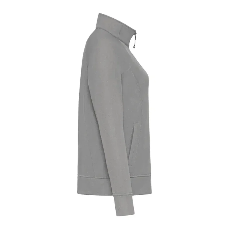 Custom Full Zip Okapi Performance Knit Jacket for Women — view 4