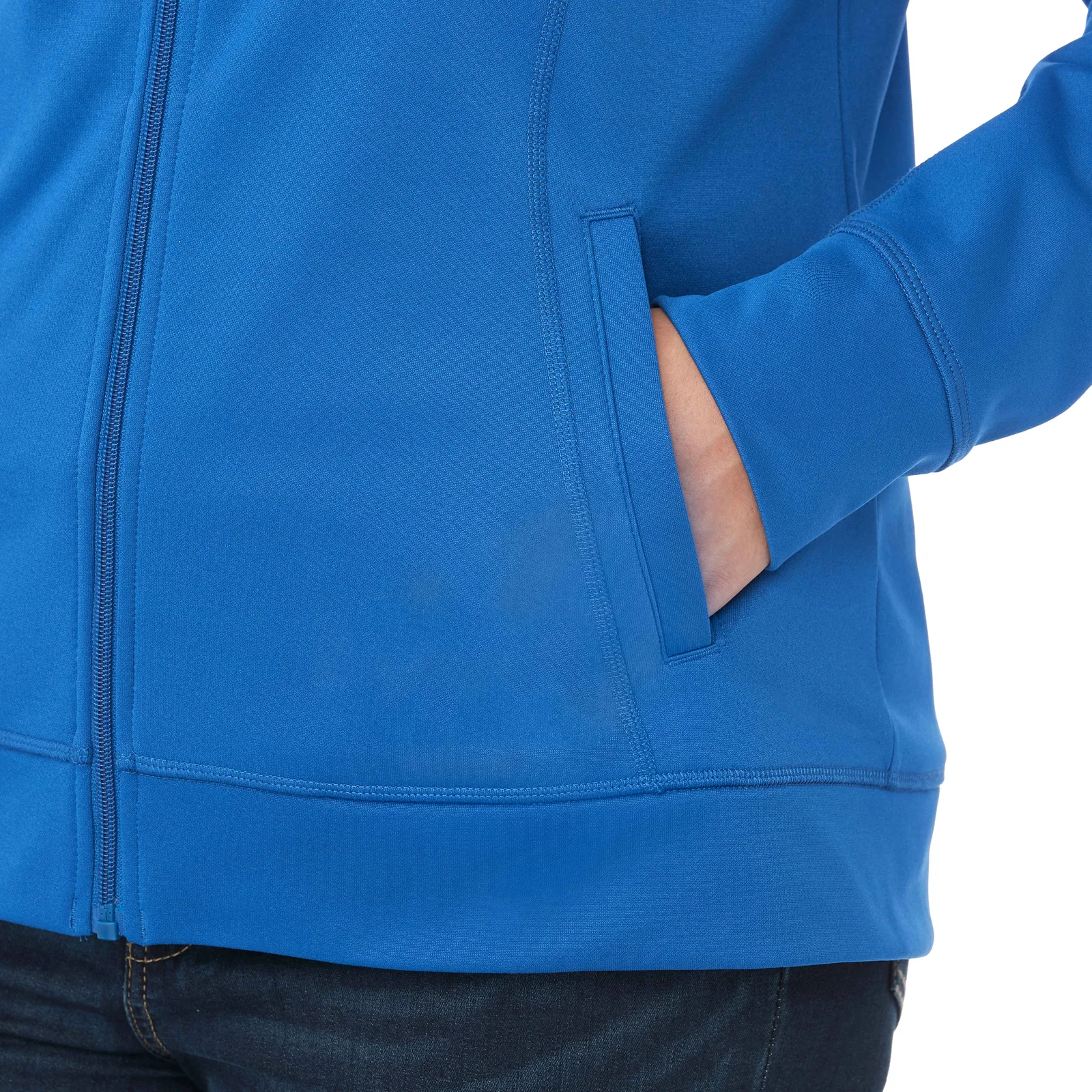 Custom Full Zip Okapi Performance Knit Jacket for Women — view 48