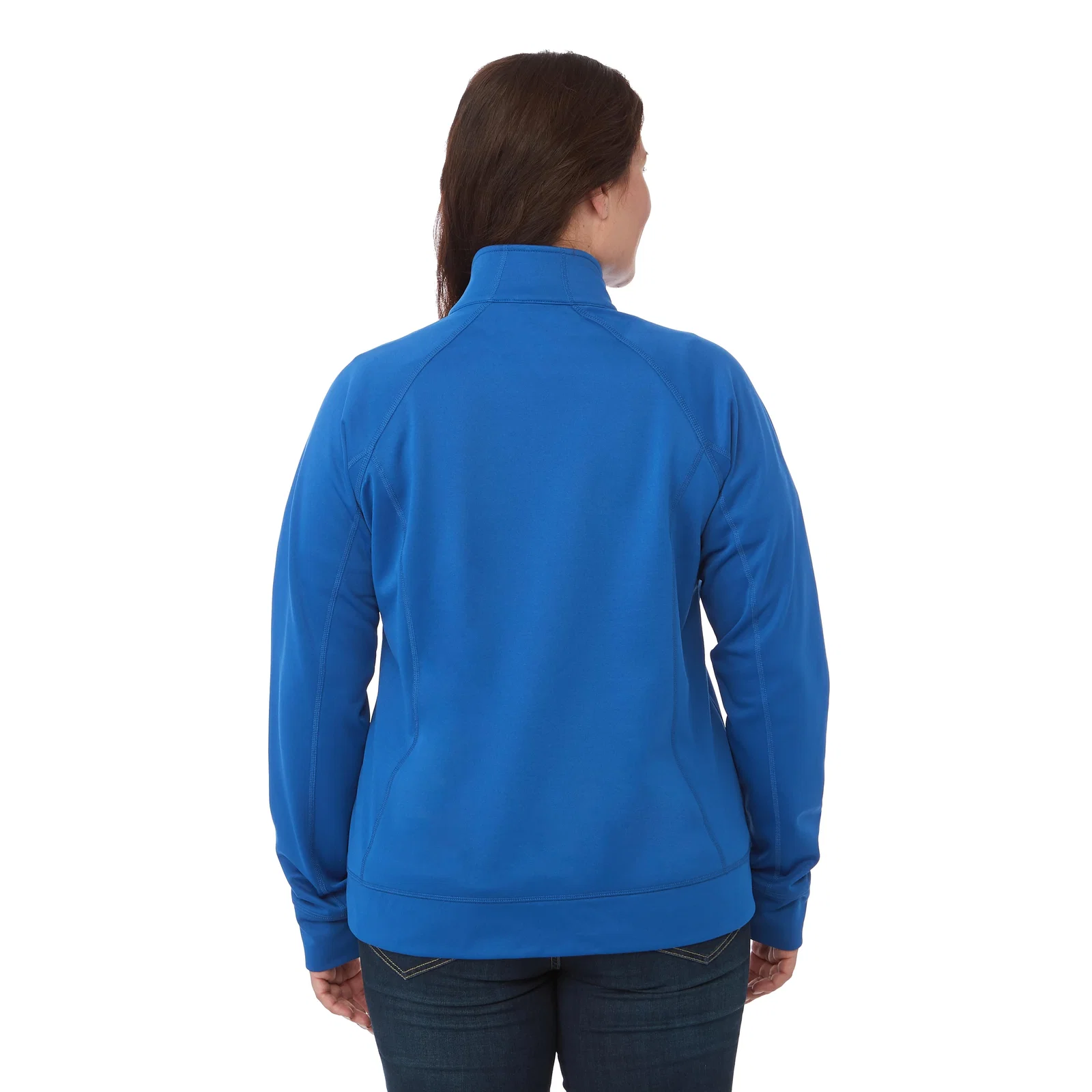 Custom Full Zip Okapi Performance Knit Jacket for Women — view 50