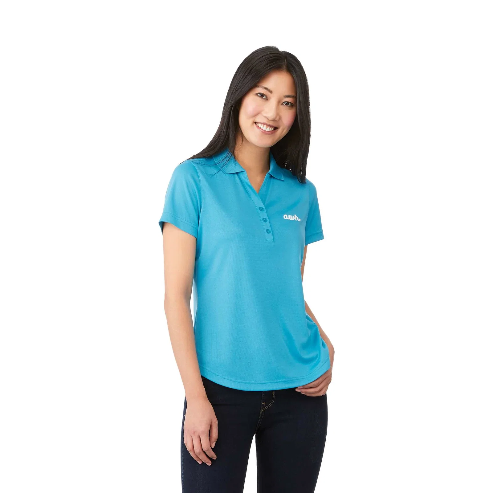 Customized Women's OTIS Short Sleeve Performance Polo — view 44