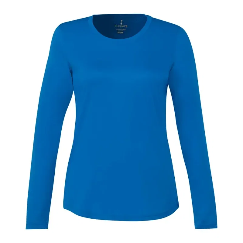 Custom Branded Long Sleeve Performance Tech Tee - Women's PARIMA — view 10