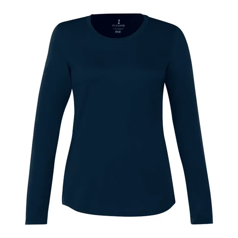 Custom Branded Long Sleeve Performance Tech Tee - Women's PARIMA — view 13