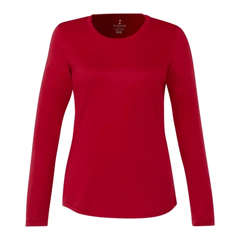 Custom Branded Long Sleeve Performance Tech Tee - Women's PARIMA — view 7