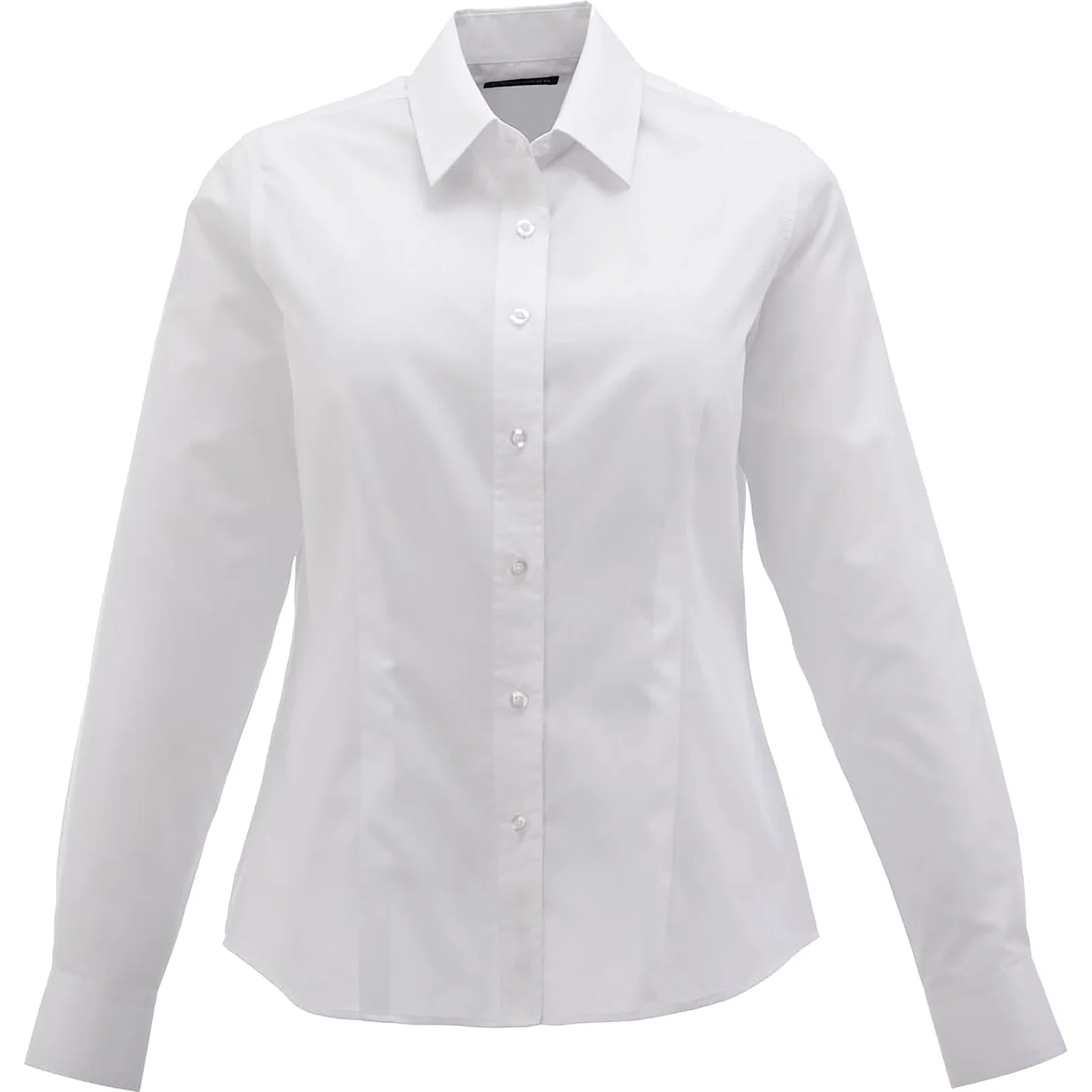 Customized Women's Preston Long Sleeve Button Up Shirt - 65% Polyester 35% Cotton — view 32