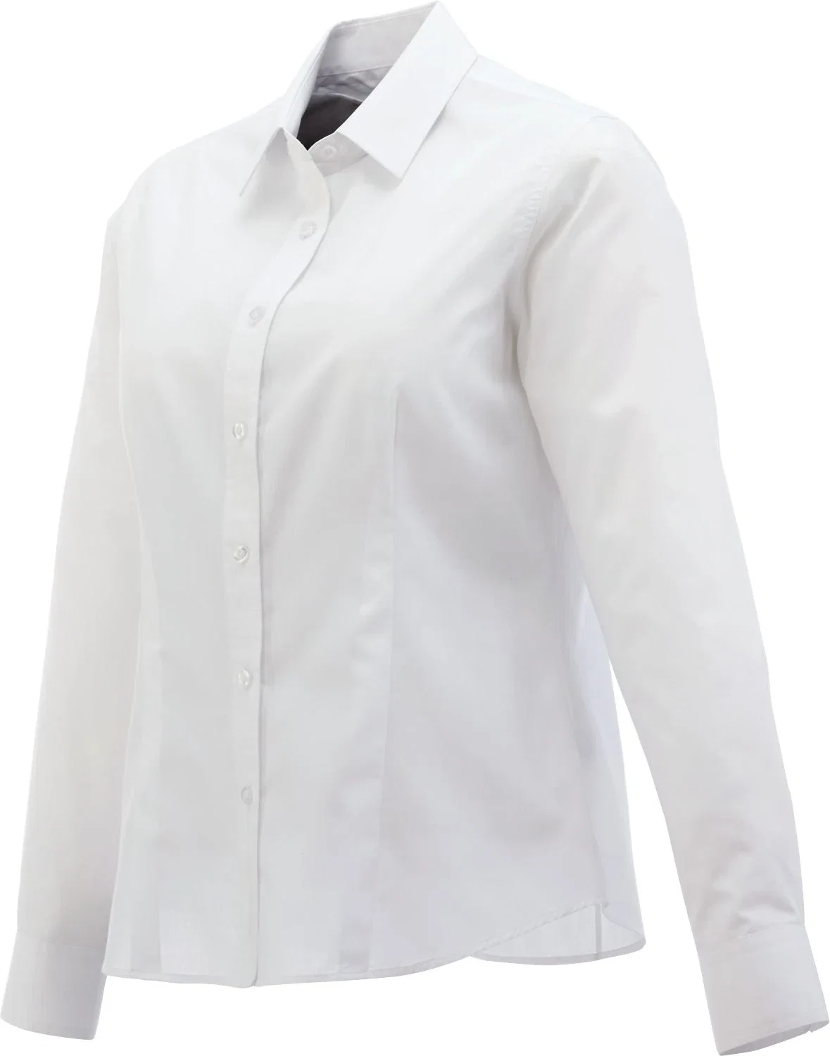 Customized Women's Preston Long Sleeve Button Up Shirt - 65% Polyester 35% Cotton — view 33