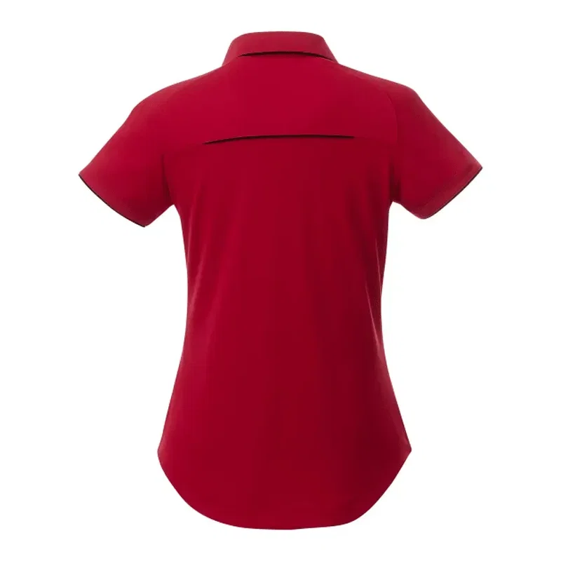 Custom Women's Short Sleeve Performance Polo - REMUS — view 10