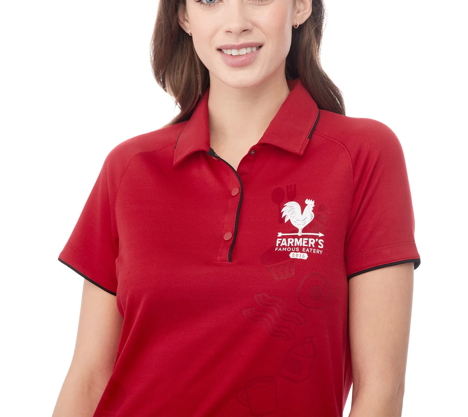 Custom Women's Short Sleeve Performance Polo - REMUS — view 38