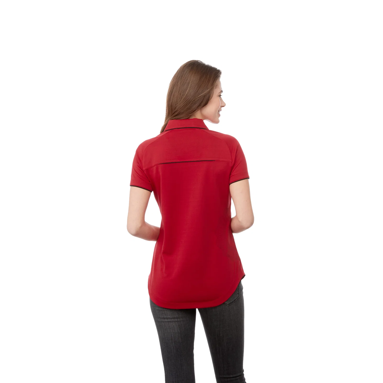 Custom Women's Short Sleeve Performance Polo - REMUS — view 40