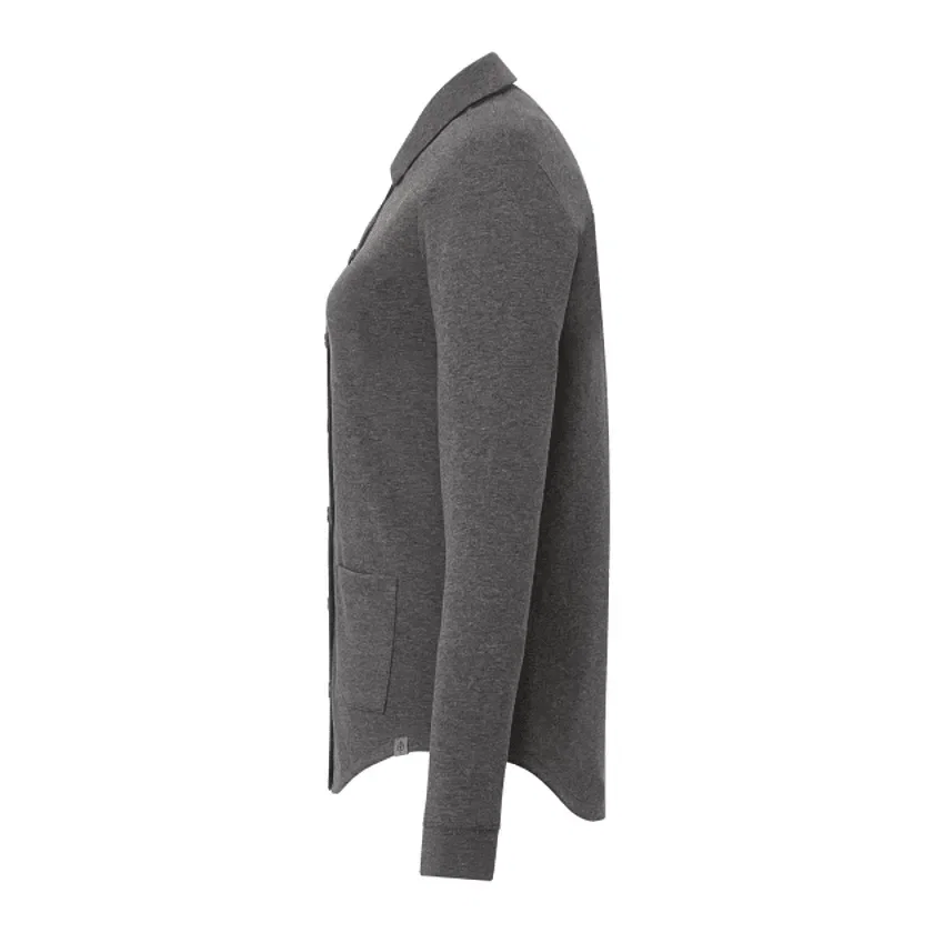 Customizable Women's Eco Knit Button Cardi — view 13
