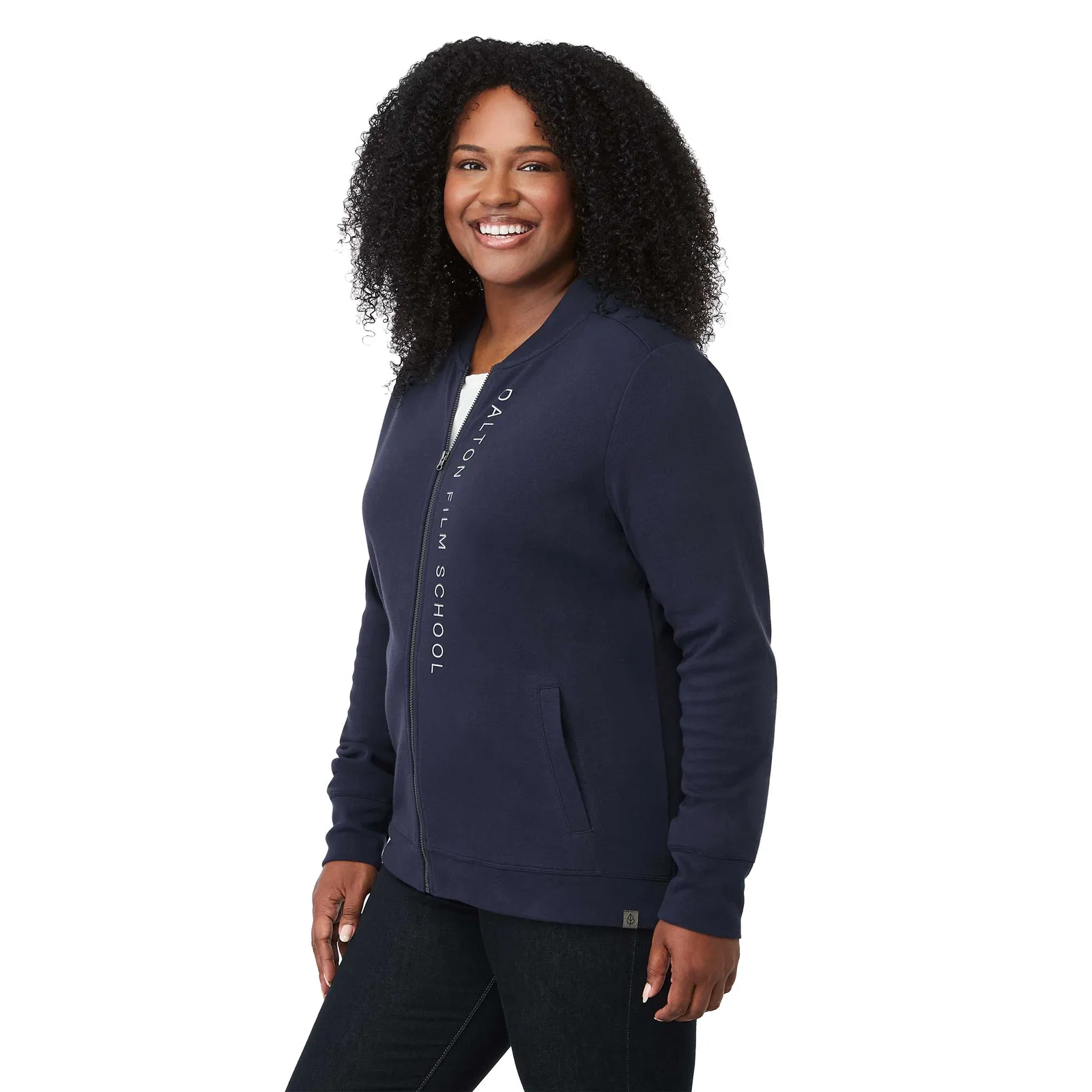Personalized Women's RIGI Eco Knit Full Zip Jacket — view 30