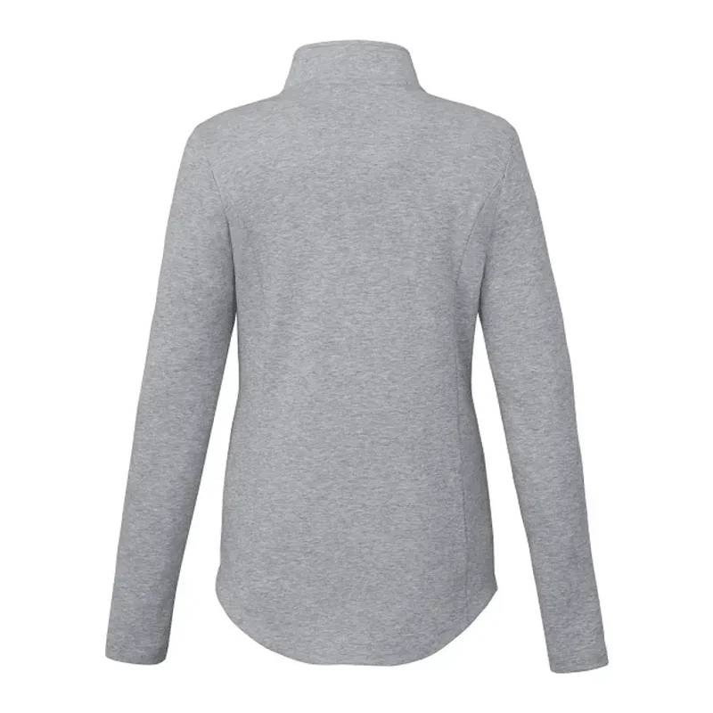 Custom Eco Knit Women's Half Zip Sweater — view 15