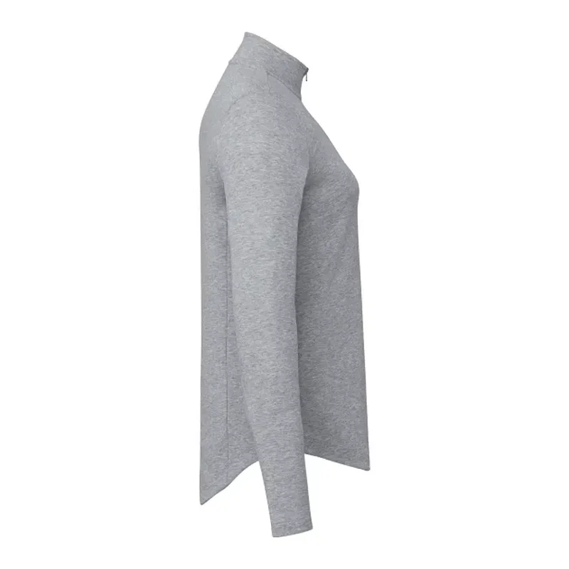Custom Eco Knit Women's Half Zip Sweater — view 17
