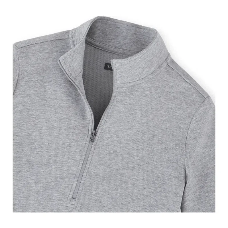 Custom Eco Knit Women's Half Zip Sweater — view 19