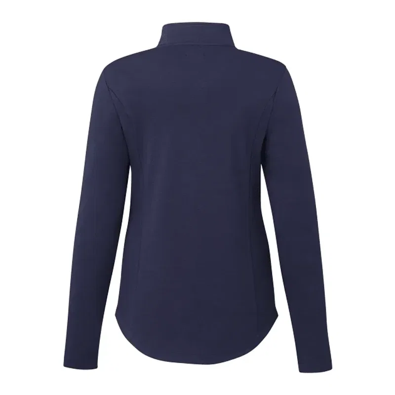 Custom Eco Knit Women's Half Zip Sweater — view 6