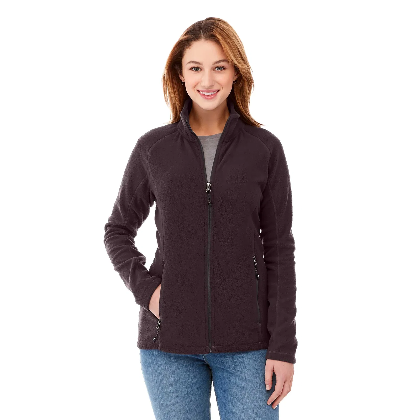 Custom RIXFORD Women's Full Zip Microfleece Jacket — view 25