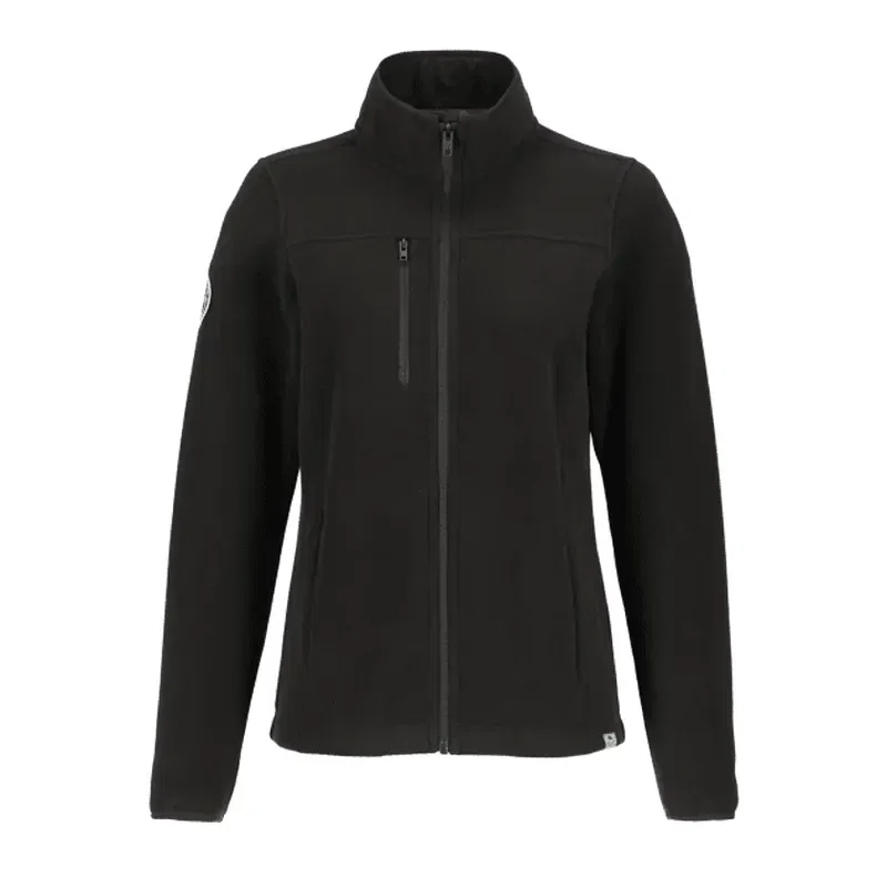 Custom Roots73 Westville Women's Eco Microfleece Full Zip Pullover — view 3