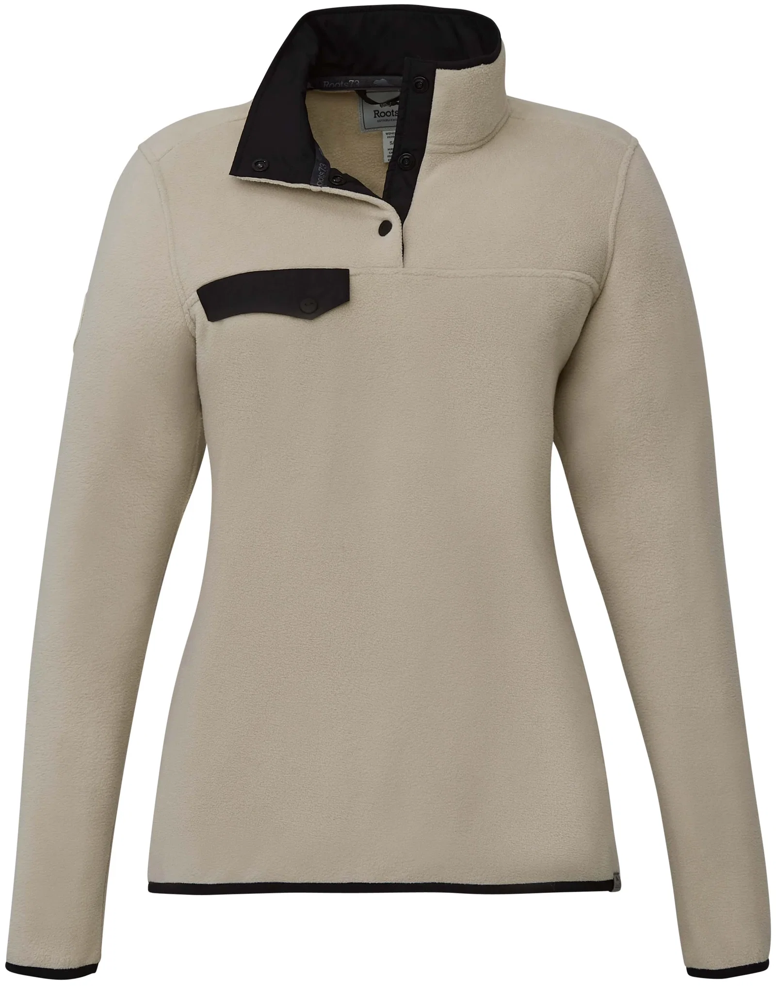 Custom Women's Westville Eco Microfleece Pullover - Roots73 — view 14