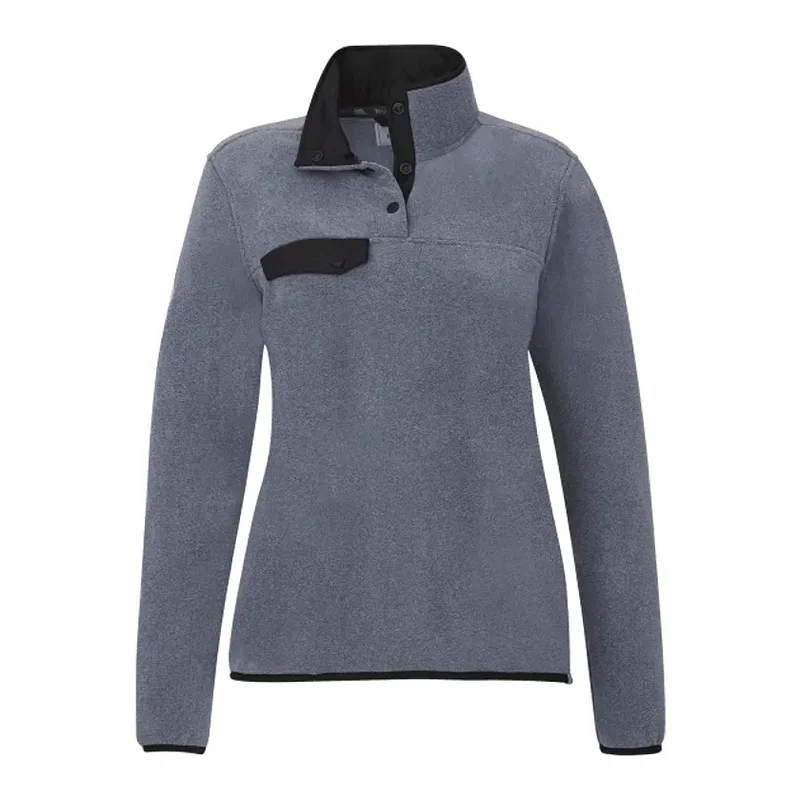 Custom Women's Westville Eco Microfleece Pullover - Roots73 — view 6