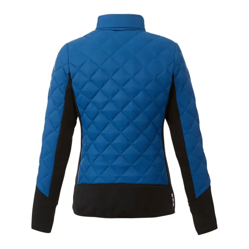 Custom Insulated Hybrid Puffer Jacket for Women — view 10