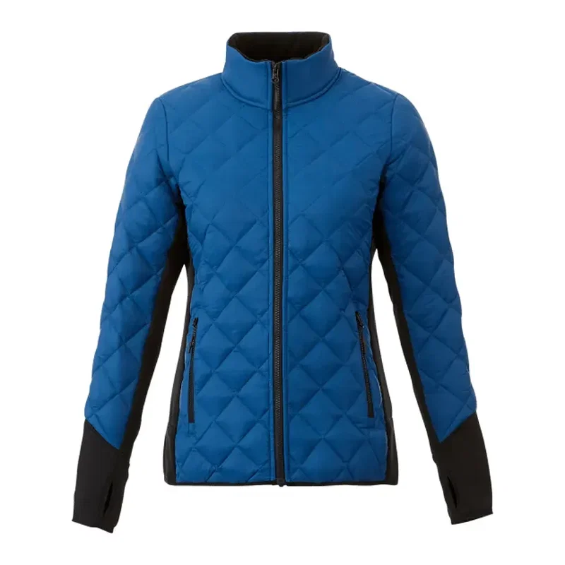Custom Insulated Hybrid Puffer Jacket for Women — view 11