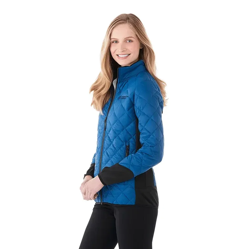 Custom Insulated Hybrid Puffer Jacket for Women — view 15