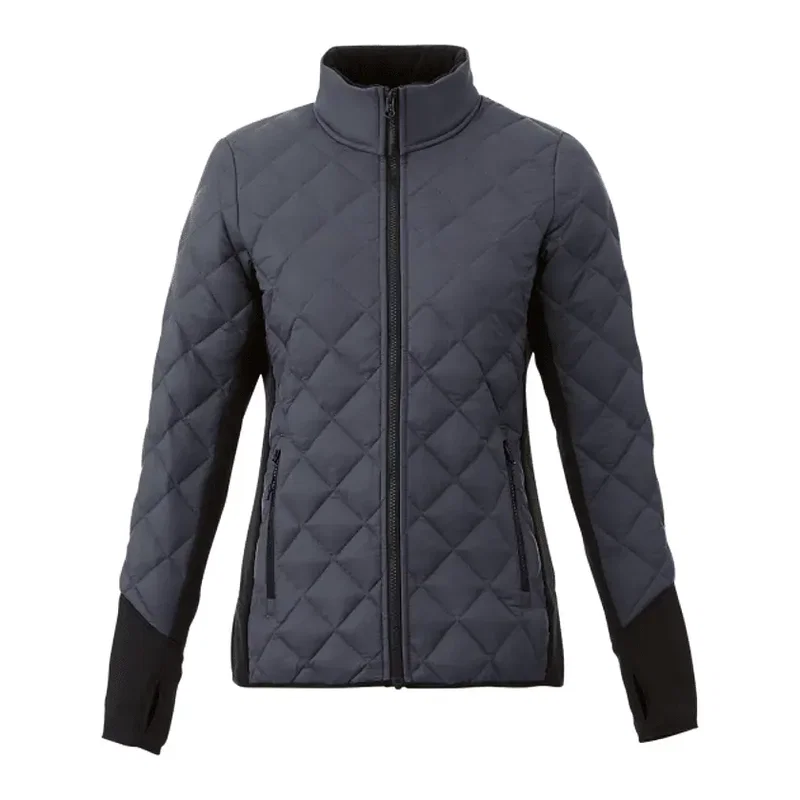Custom Insulated Hybrid Puffer Jacket for Women — view 19