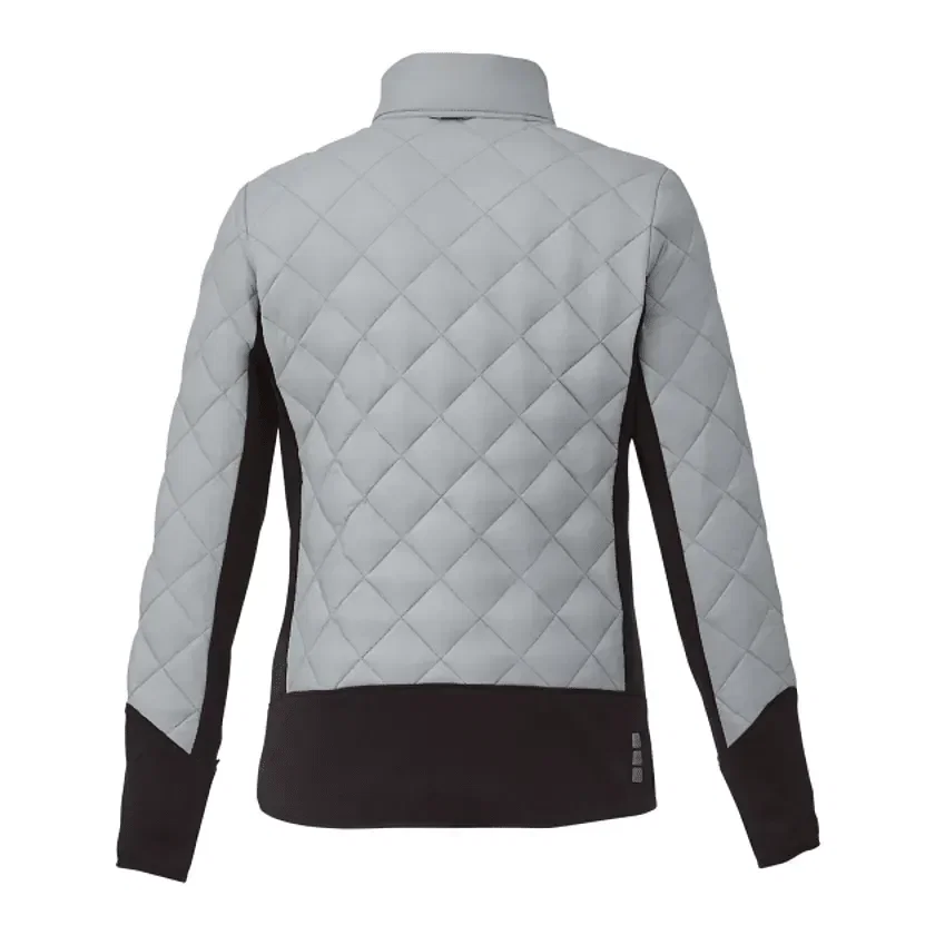 Custom Insulated Hybrid Puffer Jacket for Women — view 2
