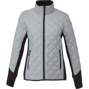 Custom Insulated Hybrid Puffer Jacket for Women