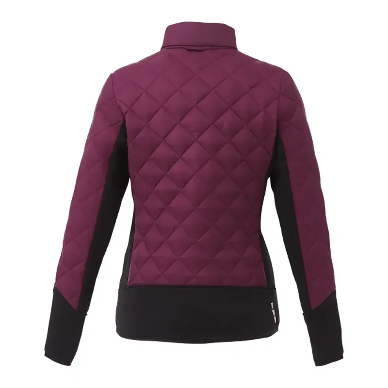 Custom Insulated Hybrid Puffer Jacket for Women — view 5