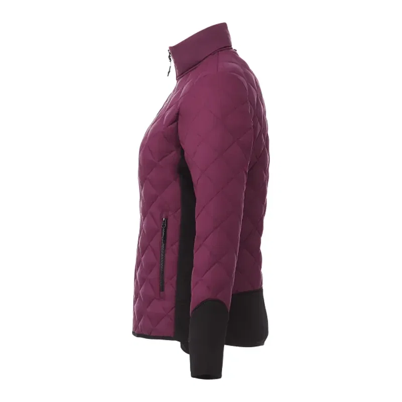 Custom Insulated Hybrid Puffer Jacket for Women — view 6