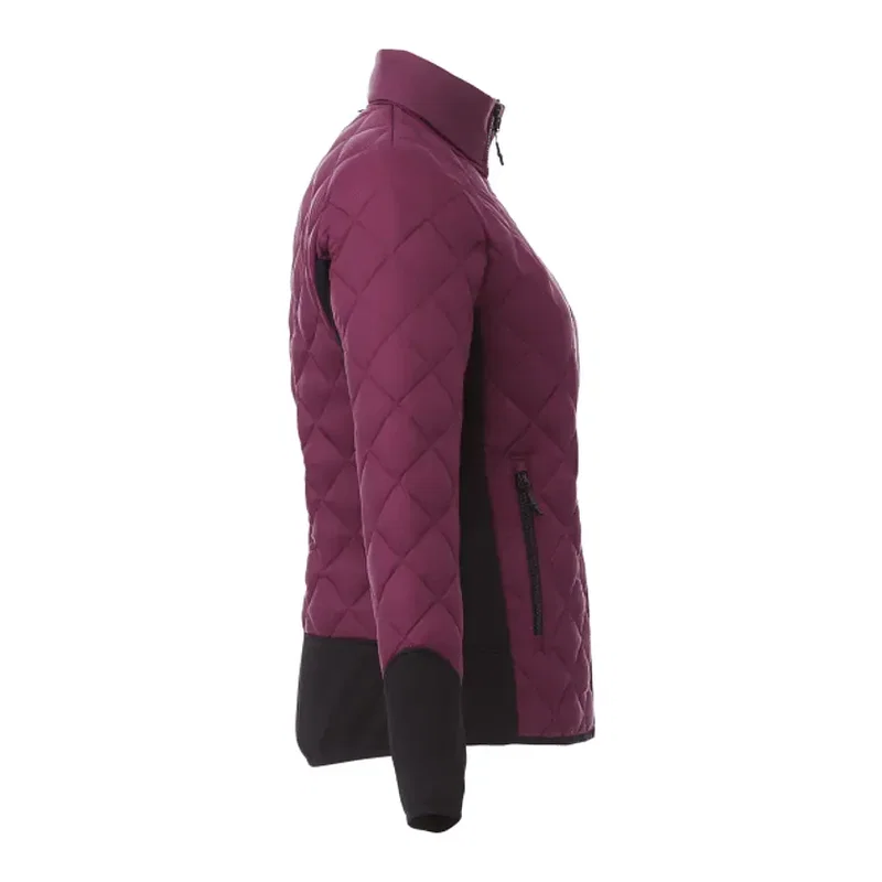 Custom Insulated Hybrid Puffer Jacket for Women — view 7