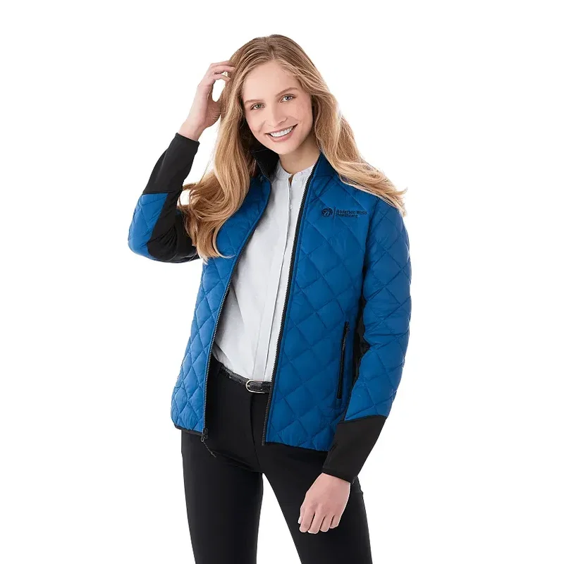Custom Insulated Hybrid Puffer Jacket for Women — view 8