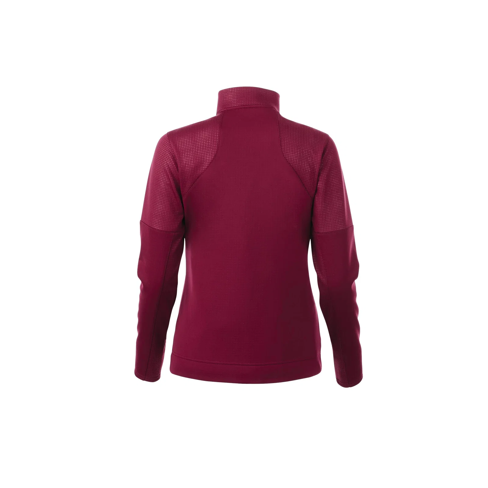Branded Women's Full Zip Performance Jacket with Thumb Holes - Senger Knit — view 20