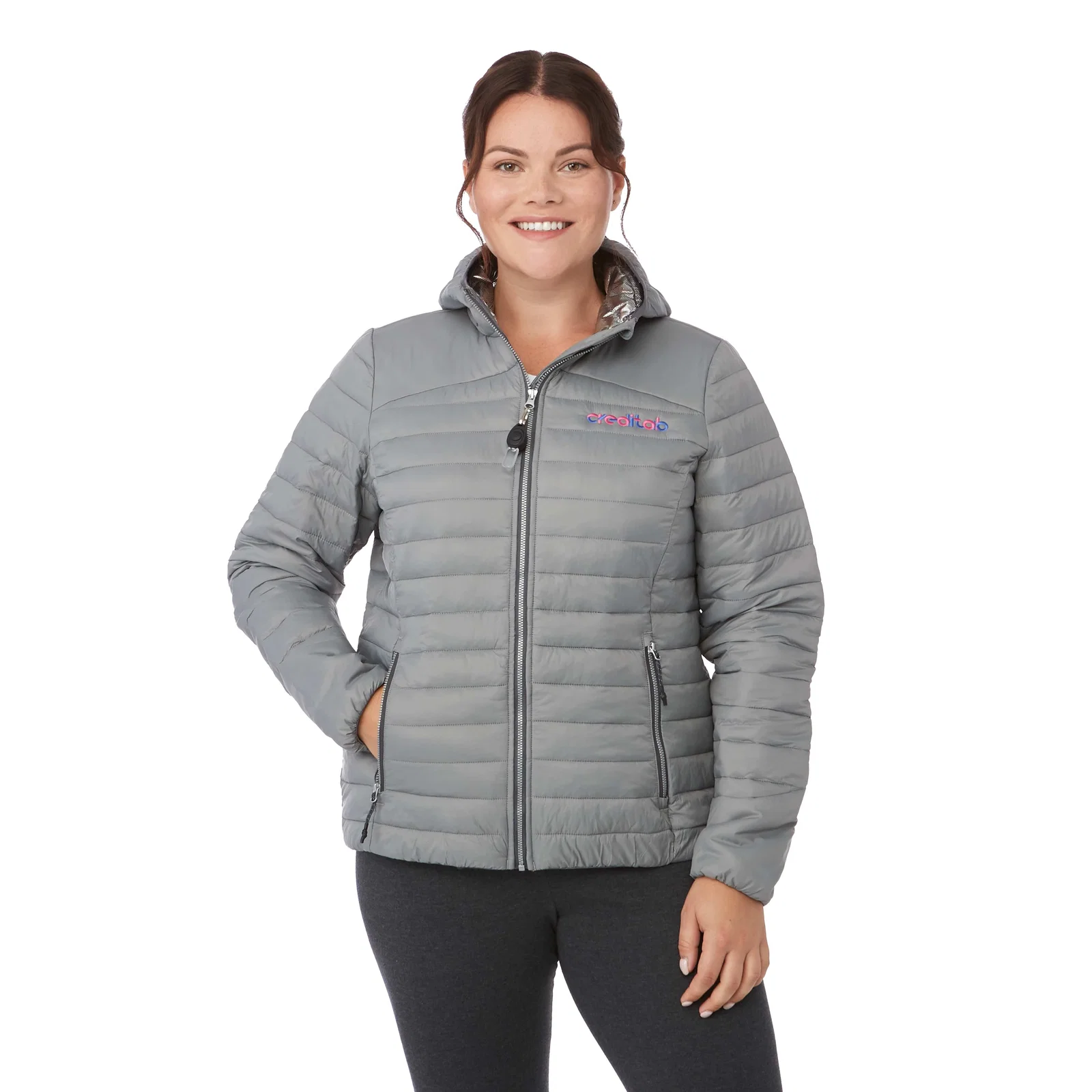 Custom Branded Silverton Packable Insulated Puffer Jacket - Women's — view 41