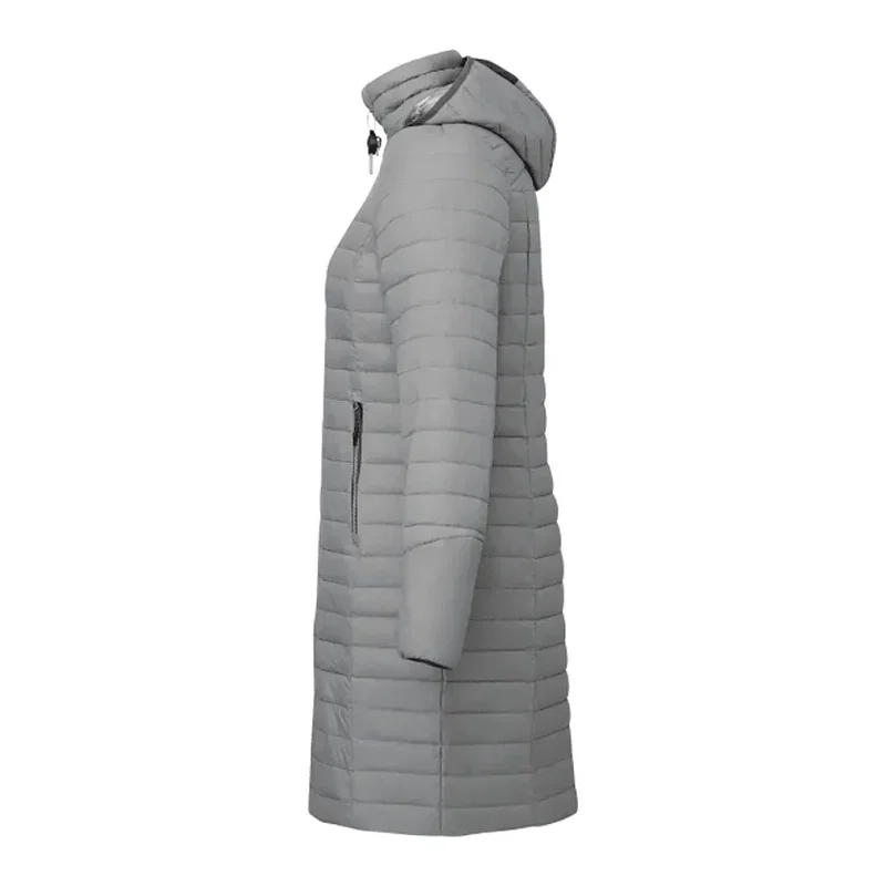 Custom Silverton Insulated Puff Jacket for Women - Long and Lightweight — view 14