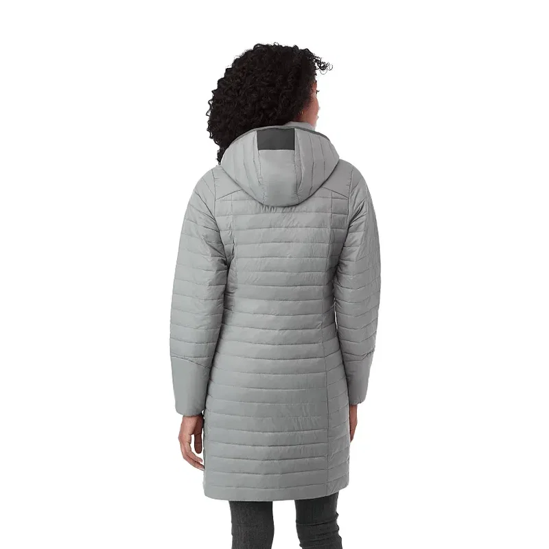 Custom Silverton Insulated Puff Jacket for Women - Long and Lightweight — view 19