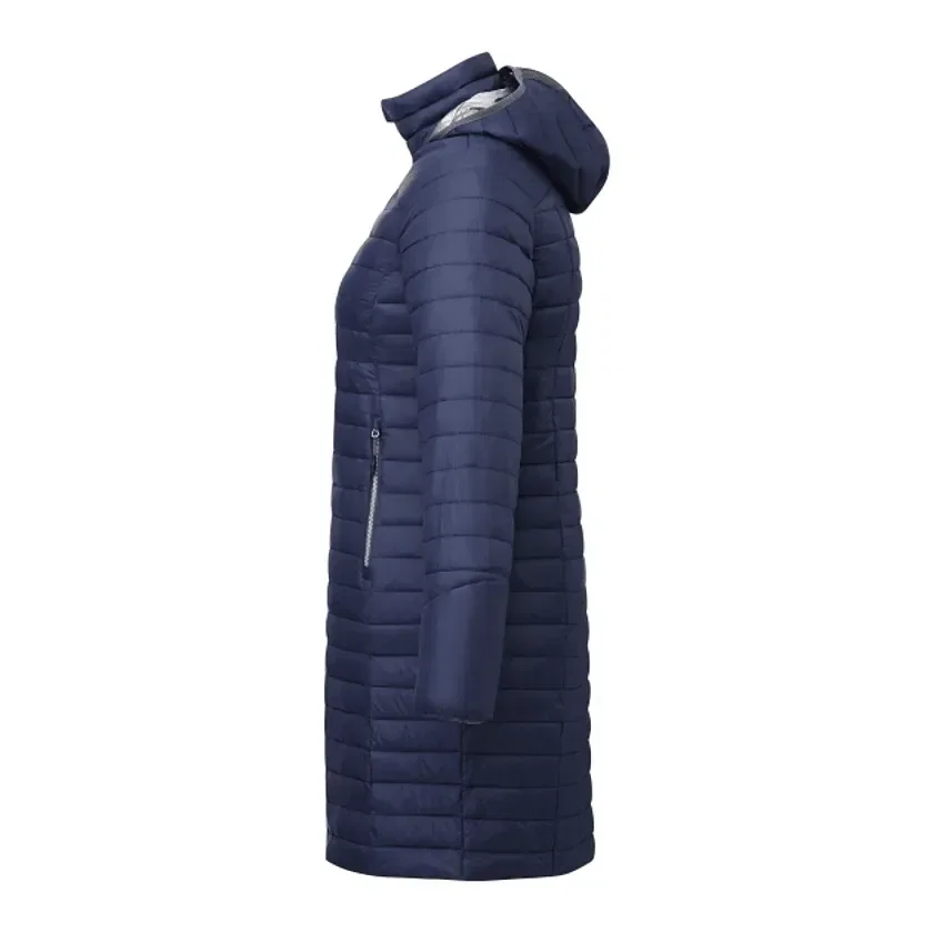 Custom Silverton Insulated Puff Jacket for Women - Long and Lightweight — view 7