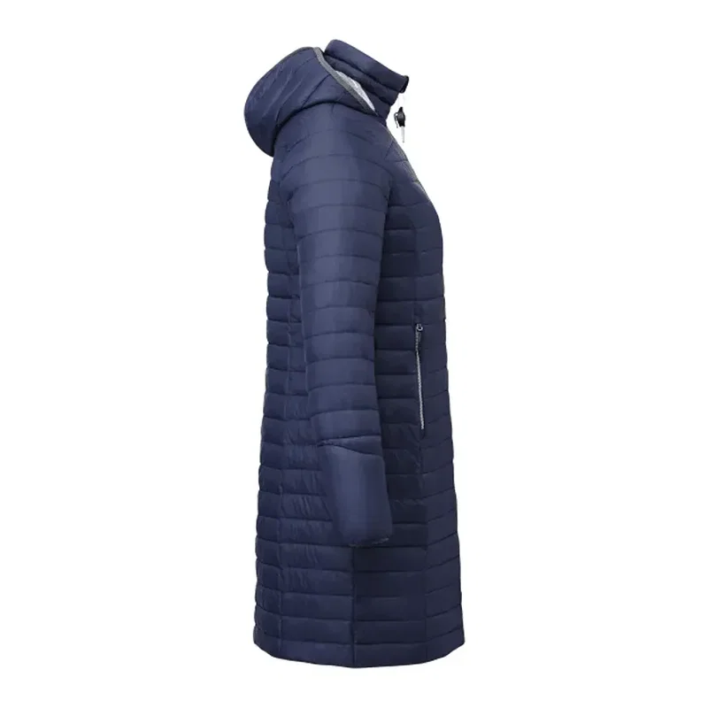 Custom Silverton Insulated Puff Jacket for Women - Long and Lightweight — view 8