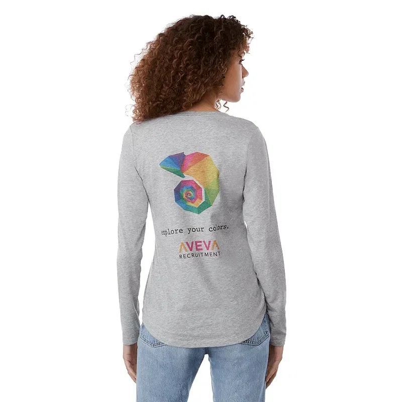 Custom Women's Eco Long Sleeve Tee - SOMOTO — view 13