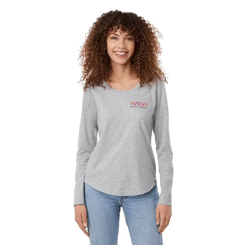 Custom Women's Eco Long Sleeve Tee - SOMOTO — view 6
