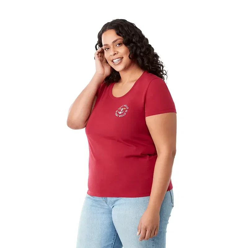 Personalized Women's Eco Short Sleeve Tee - SOMOTO — view 17