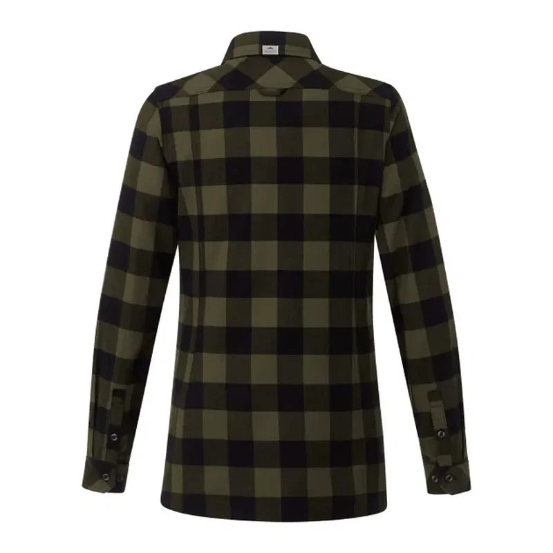 Custom Long Sleeve Women's Flannel Shirt - Roots73 Sprucelake — view 12