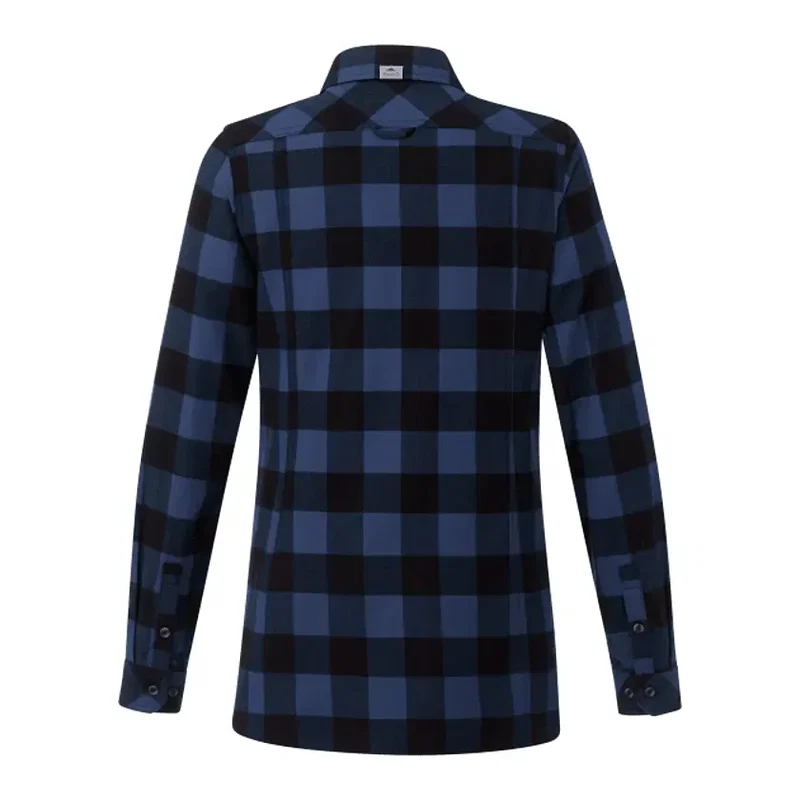 Custom Long Sleeve Women's Flannel Shirt - Roots73 Sprucelake — view 8