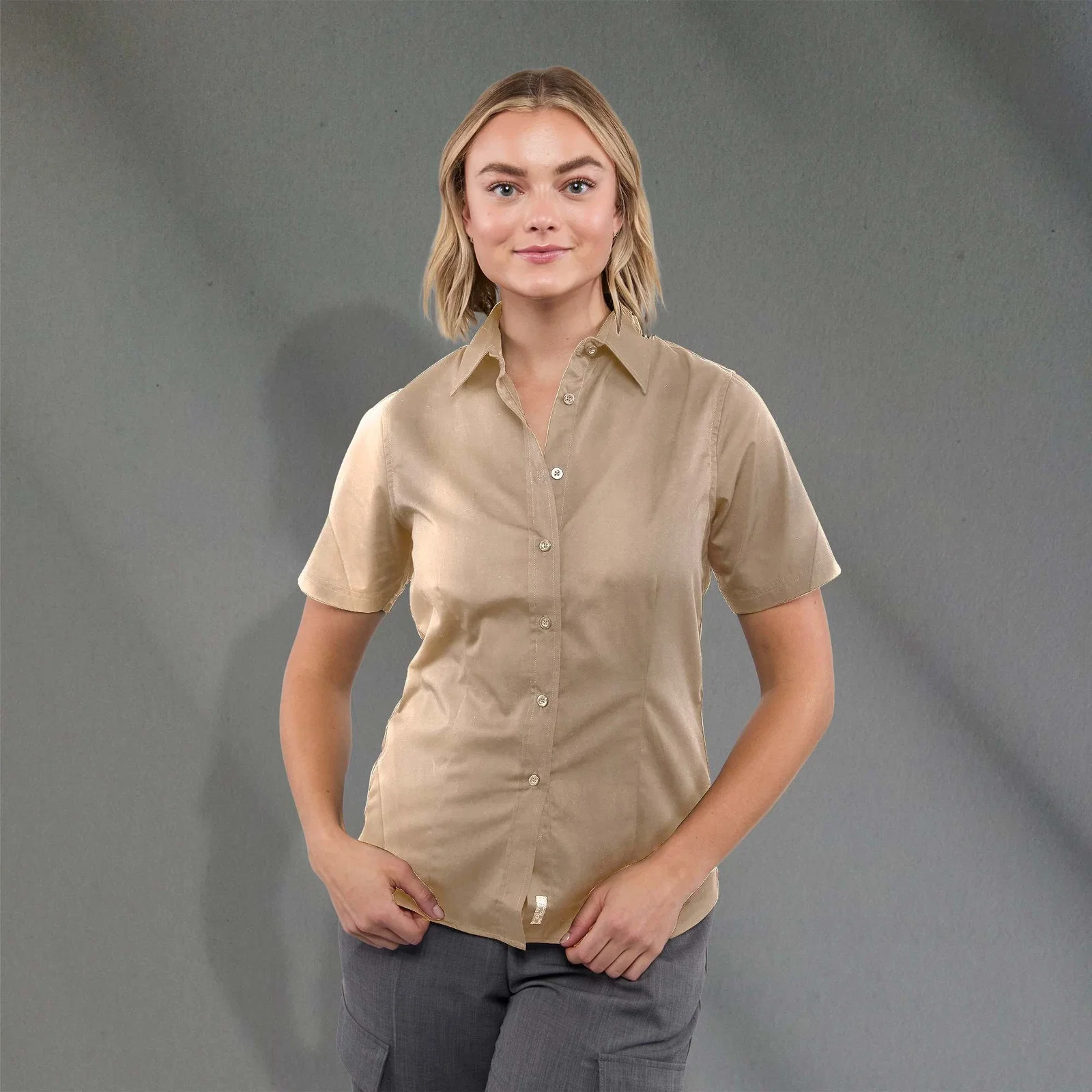 Personalized Women's Stirling Short Sleeve Shirt — view 33