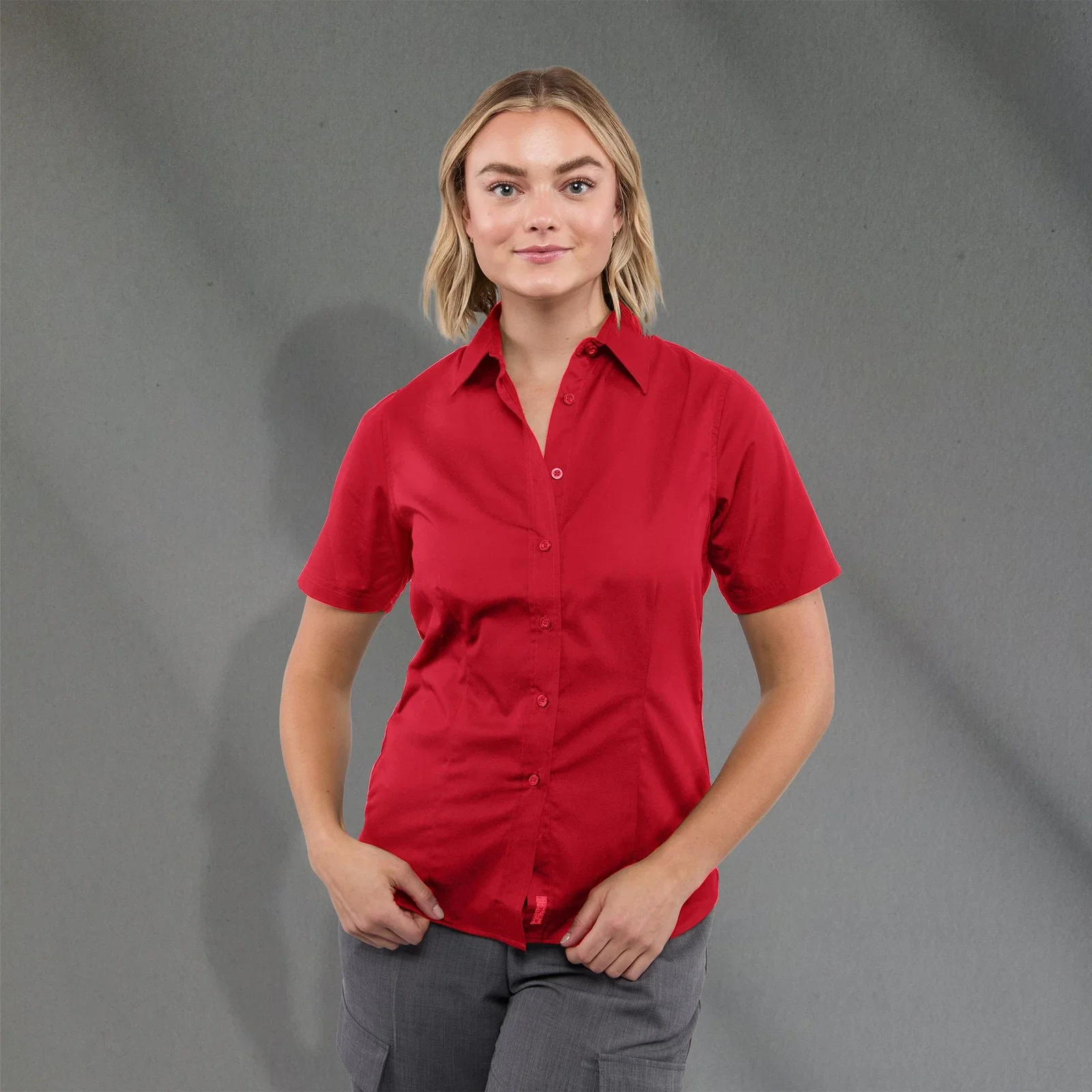 Personalized Women's Stirling Short Sleeve Shirt — view 36