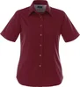 Women's Stirling Short Sleeve Shirt in Maroon