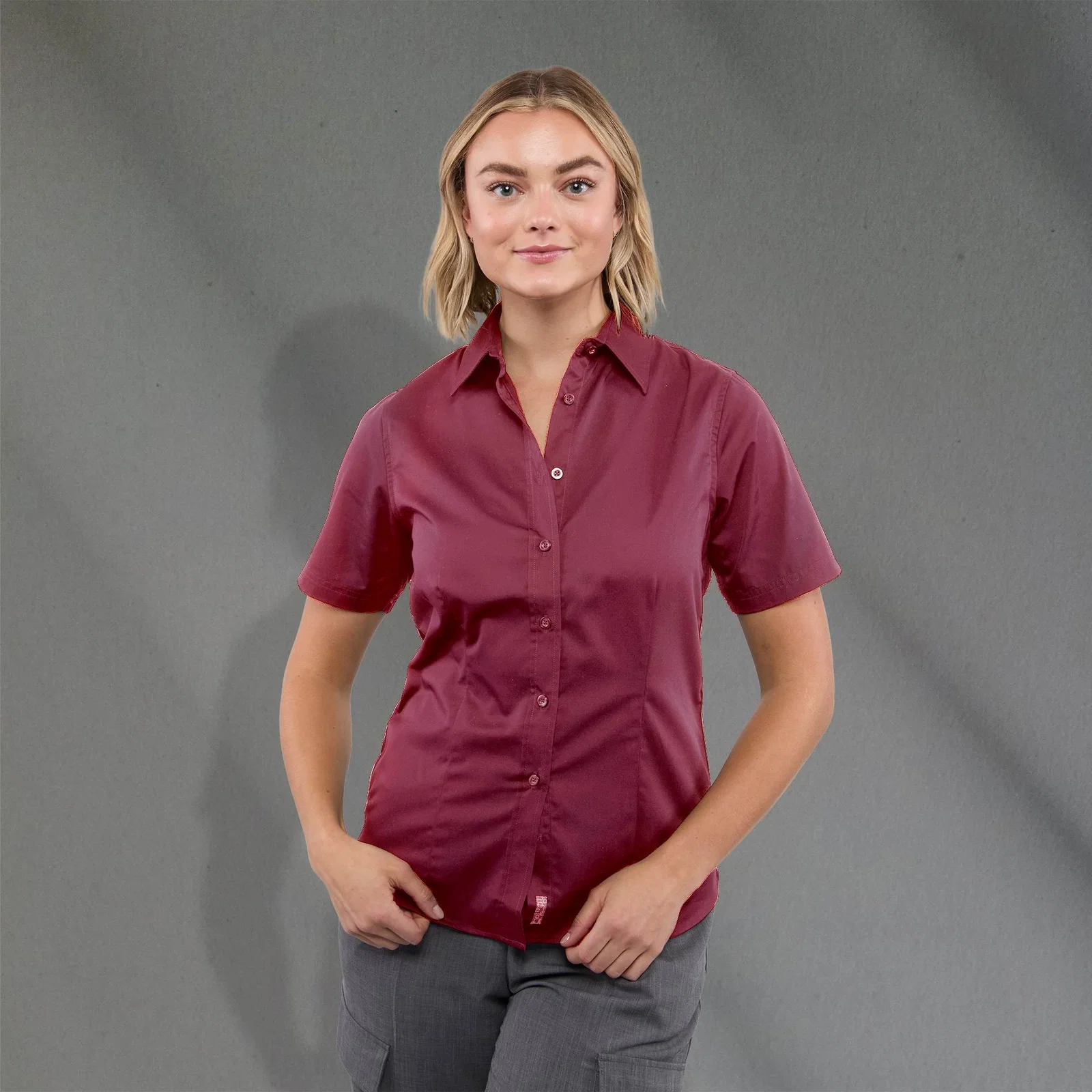 Personalized Women's Stirling Short Sleeve Shirt — view 39