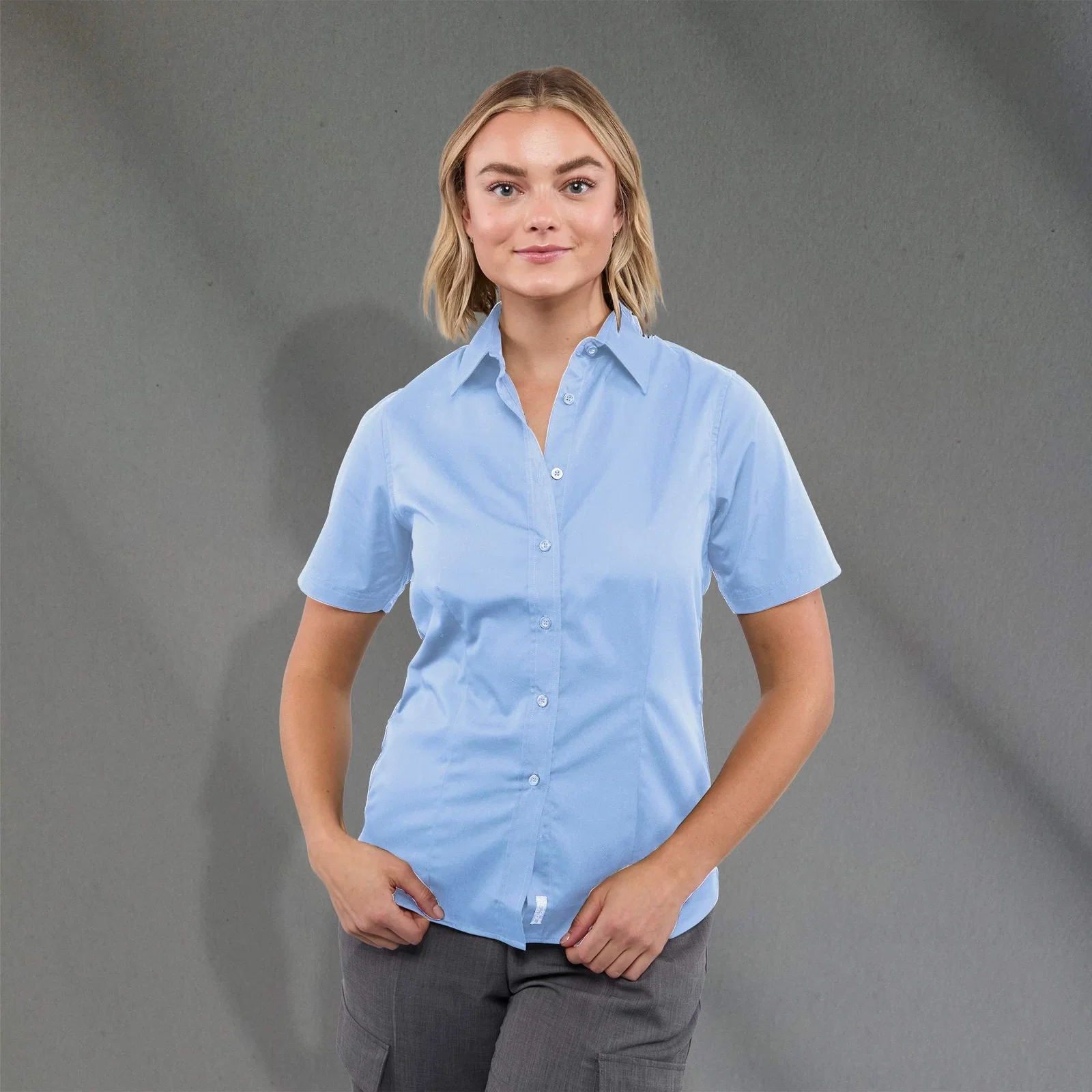 Personalized Women's Stirling Short Sleeve Shirt — view 42