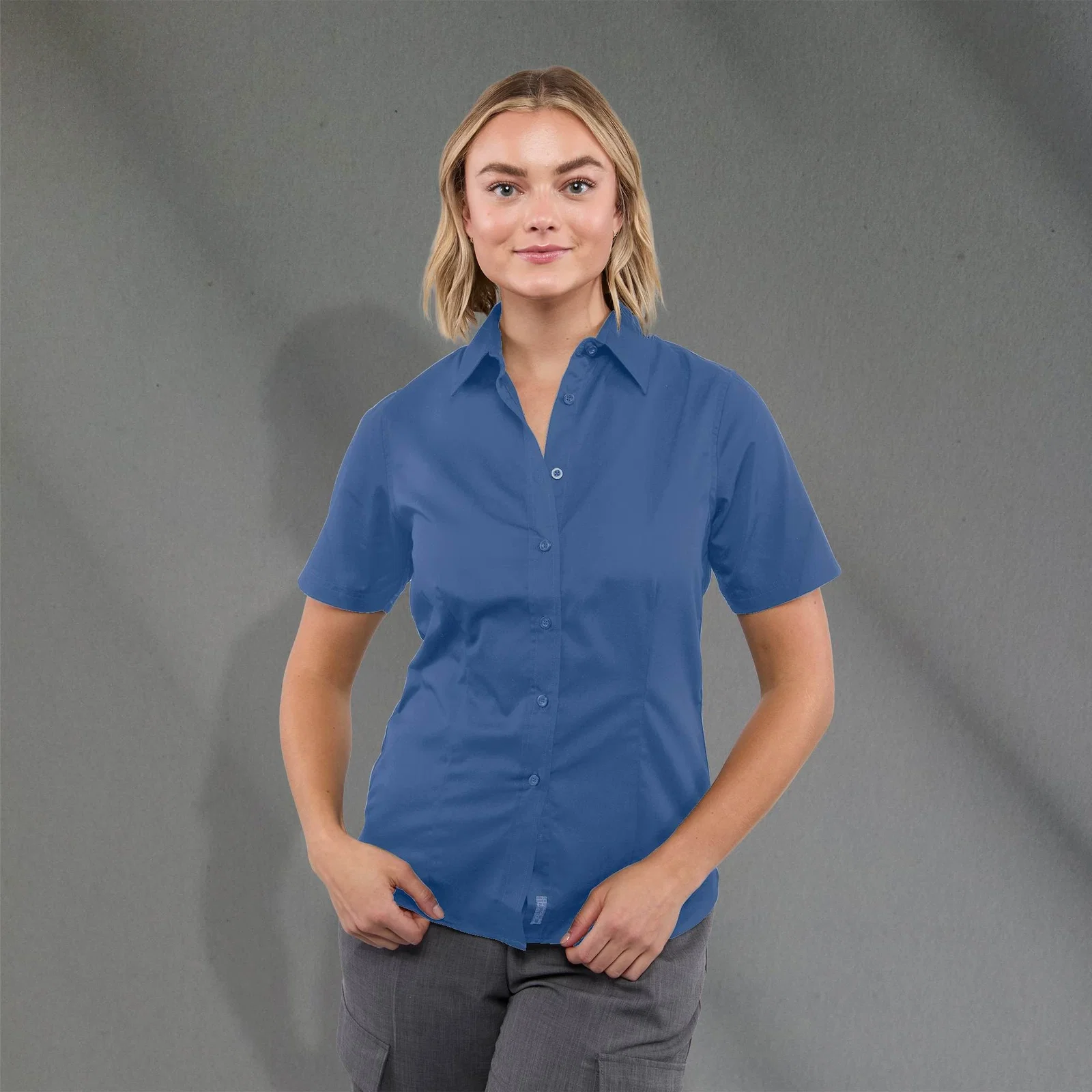 Personalized Women's Stirling Short Sleeve Shirt — view 45