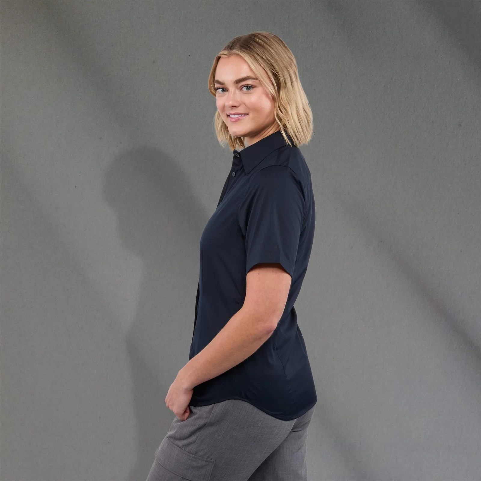 Personalized Women's Stirling Short Sleeve Shirt — view 48